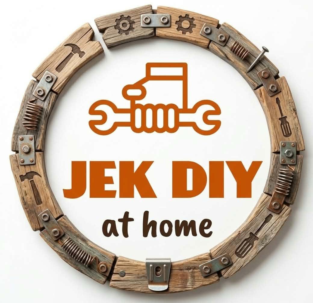 โลโก้ JEK DIY at home กรอบงานช่างไม้และอิเล็กทรอนิกส์